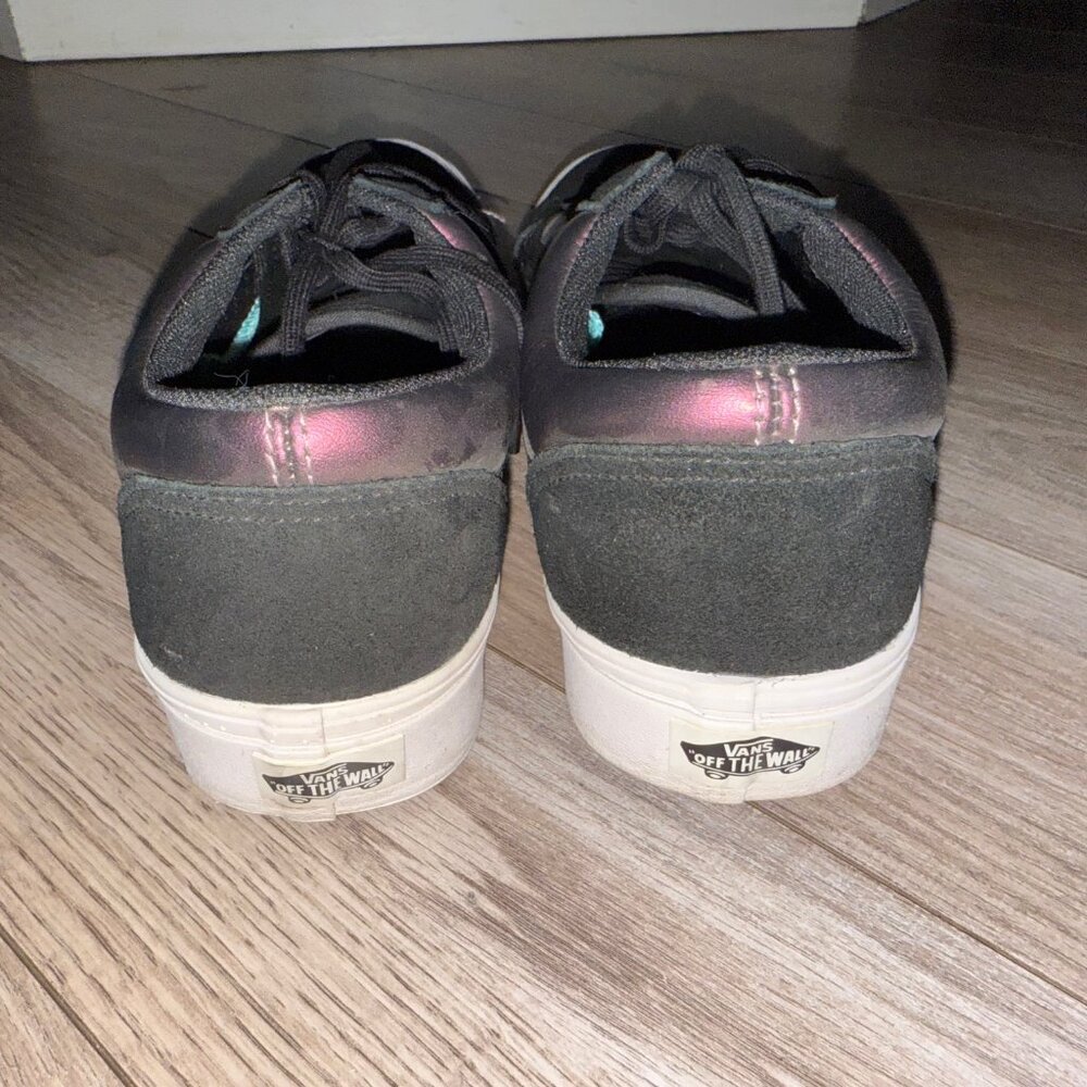 Metallic Comfy Cush Old Skool Vans - Picture 3 of 5